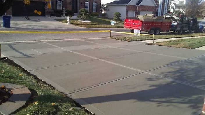 Fishers, IN Concrete driveways